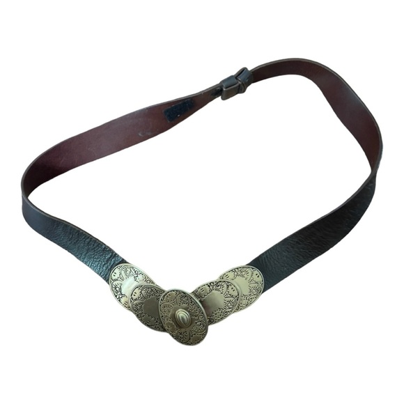 Vintage Leather‎ Heavyweight Belt - Picture 1 of 5